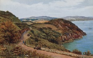 Marine Drive og Bishops Walk, Torquay av Alfred Robert Quinton