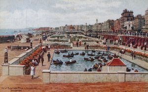 Nytt båtbasseng og hager, Brighton av Alfred Robert Quinton