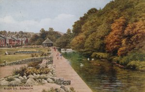 New Promenade og River Sid, Sidmouth av Alfred Robert Quinton