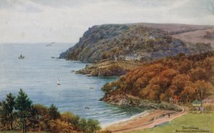 Salcombe, Bolt Head og North Sands av Alfred Robert Quinton