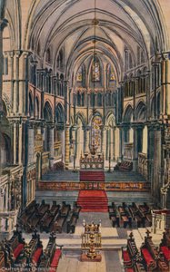 The Choir Canterbury Cathedral av Alfred Robert Quinton