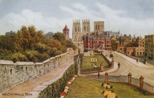 Bymurene, York av Alfred Robert Quinton