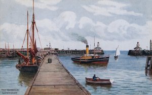 Havnen, Lowestoft av Alfred Robert Quinton