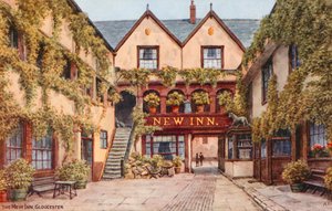 The New Inn, Gloucester av Alfred Robert Quinton