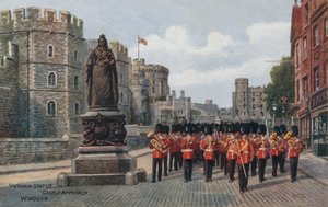 Victoria-statuen, Castle Approach, Windsor av Alfred Robert Quinton