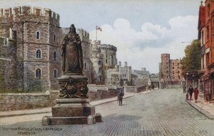 Victoria Statue and Castle Approach, Windsor av Alfred Robert Quinton
