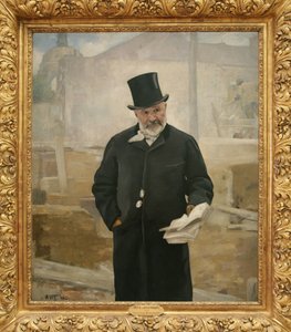 Portrett av Adolphe Alphand (1817-1891), 1888 (olje på lerret) av Alfred Roll