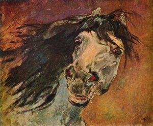Andalusisk hestehode, c1910 av Alfred Roll