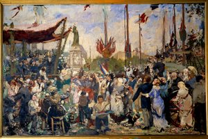 Tredje republikk: ”14. juli av Alfred Roll
