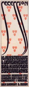 Plakat for løsrivelsesutstillingen i Wien, 1903