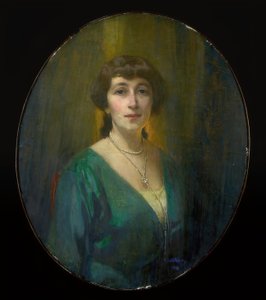 Portrett av en ukjent kvinne av Alfred Rudolfowitsch Eberling
