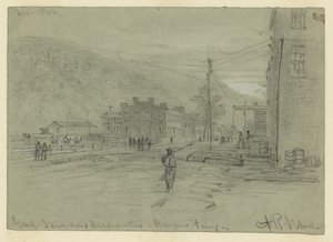 Genl. Stevensons hovedkvarter-Harpers Ferry