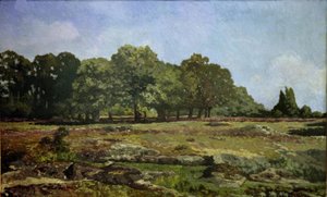 Kastanjegata i La Celle-Saint Cloud av Alfred Sisley