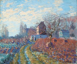 White Jelly - Summer of Saint-Martin, 1874 av Alfred Sisley