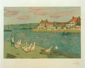 Gjessene av Alfred Sisley