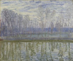 On the Shores of the Loing, 1896