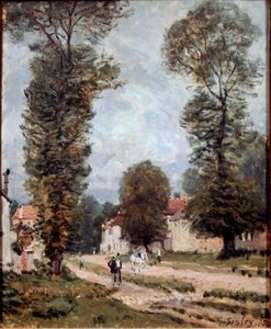 Veien til Versailles av Alfred Sisley