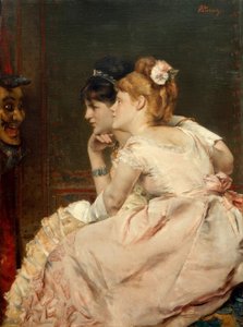 A.Stevens, Den japanske masken av Alfred Emile Stevens