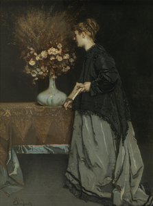 Høstblomster, 1867 av Alfred Emile Stevens