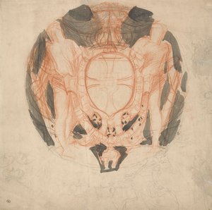 Design for et våpenskjold av Alfred Emile Stevens