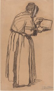 Kvinne som leser av Alfred Emile Stevens