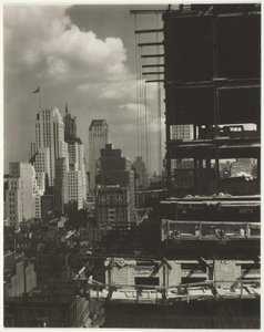 Fra mitt vindu på et amerikansk sted, nord, 1931. av Alfred Stieglitz