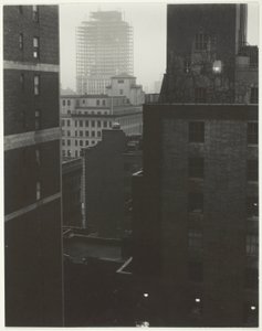 Fra vinduet mitt på An American Place, Southwest av Alfred Stieglitz