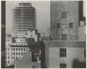 Fra vinduet mitt på An American Place, Southwest av Alfred Stieglitz