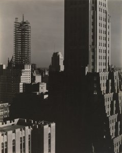 Fra mitt vindu på Shelton, nord av Alfred Stieglitz