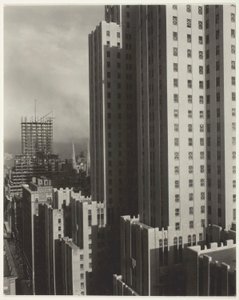 Fra mitt vindu på Shelton, West av Alfred Stieglitz