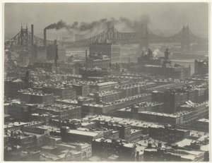 Fra rom 3003 - The Shelton, New York, Looking Northeast, 1927. av Alfred Stieglitz