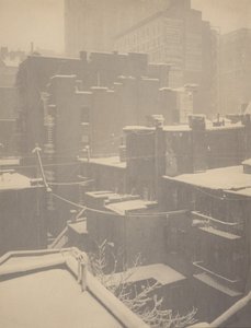 Fra bakvinduet - 291 av Alfred Stieglitz