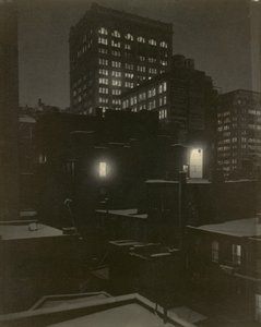 Fra bakvinduet - 291 av Alfred Stieglitz