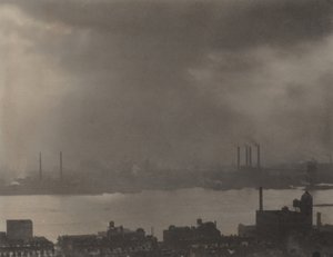 Fra Shelton i New York, med utsikt mot øst av Alfred Stieglitz