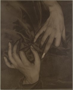 Georgia O#39;Keeffe – Hender og fingerbøl av Alfred Stieglitz