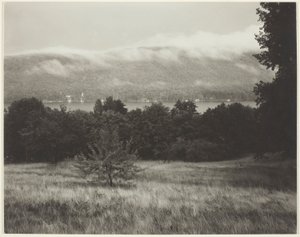 Lake George fra Hill av Alfred Stieglitz