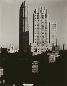 New York sett fra Shelton av Alfred Stieglitz