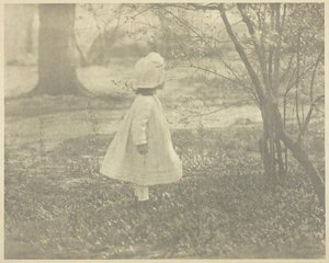 Våren - barnet, 1901. av Alfred Stieglitz