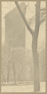 Flatiron -bygningen av Alfred Stieglitz