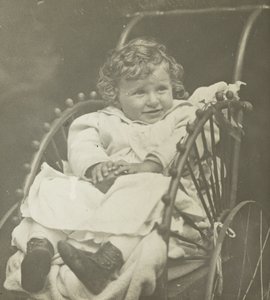 Uten tittel (Howard Schubart i vogn) av Alfred Stieglitz