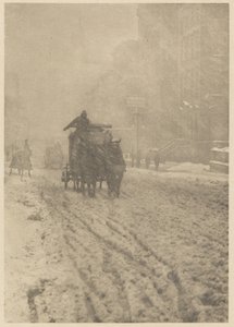Vinter på Fifth Avenue av Alfred Stieglitz