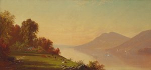 Ettermiddag på Hudson, 1867