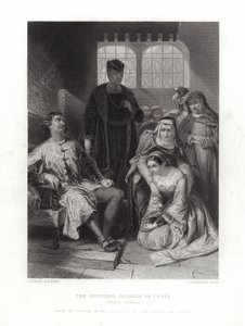 Grevinne Isabelle av Croye av Alfred W. Elmore