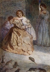 Rottepest under beleiringen av Lucknow, Indian Myttery, 1857 av Alfred Wallis Mills