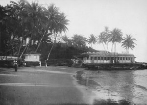 Mount Lavinia hotell og badepaviljong, c1890, 1910 av Alfred William Amandus Plate