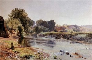 Litt av Old England Half Sleep av Alfred William Hunt