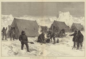 Nordpolekspedisjonen, en sledefest for natten