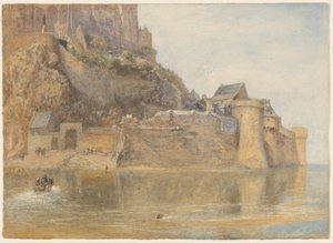 Vollene, Mont St. Michel, Frankrike av Alfred William Hunt