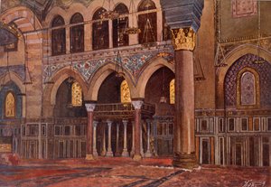 Moskeen i Al-Fath, pub. 1949. av Alhusain Fawzy