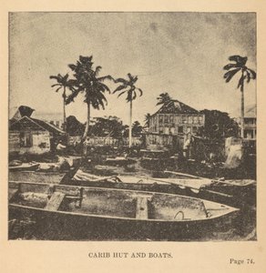 Carib hytte og båter